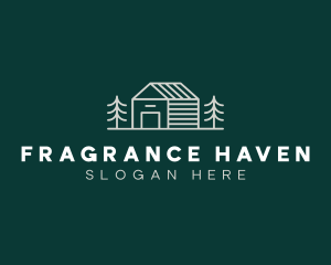 Cabin House Realty logo design