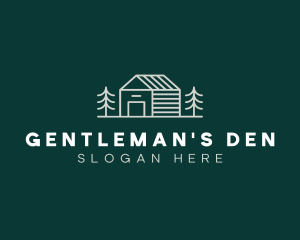 Cabin House Realty logo design