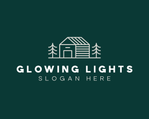 Cabin House Realty logo design