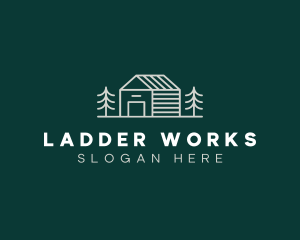 Cabin House Realty logo design