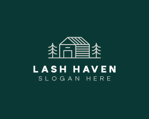 Cabin House Realty logo design