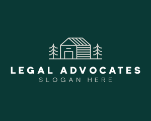 Cabin House Realty logo design