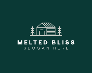 Cabin House Realty logo design