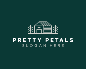 Cabin House Realty logo design