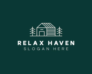 Cabin House Realty logo design