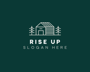 Cabin House Realty logo design