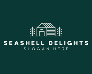 Cabin House Realty logo design