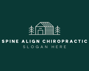 Cabin House Realty logo design