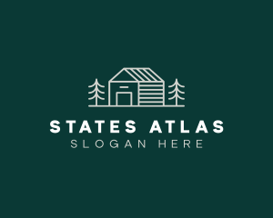 Cabin House Realty logo design