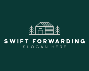 Cabin House Realty logo design