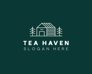 Cabin House Realty logo design