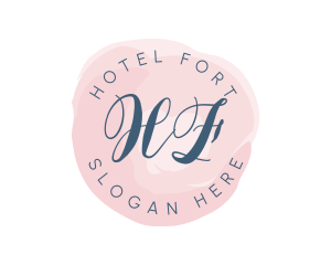 Feminine Watercolor Beauty logo design