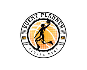 Team - Varsity Basketball Player logo design