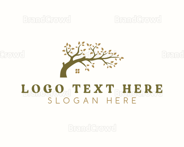 Botanical Tree Garden Logo