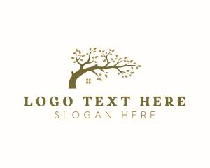 Maple Tree - Botanical Tree Garden logo design