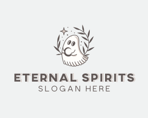 Spooky Ghost Spirit logo design