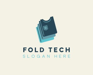 Fold - Folded Shirt Clothing logo design