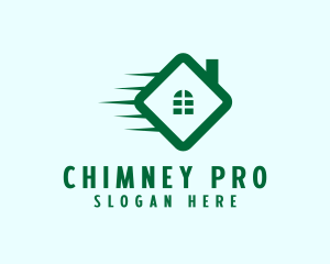 Fast House Shopping logo design