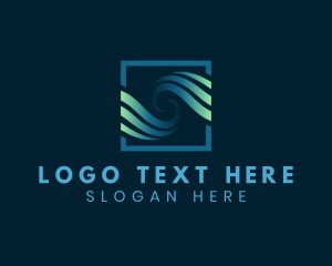 Techonology - Square Wave Business logo design