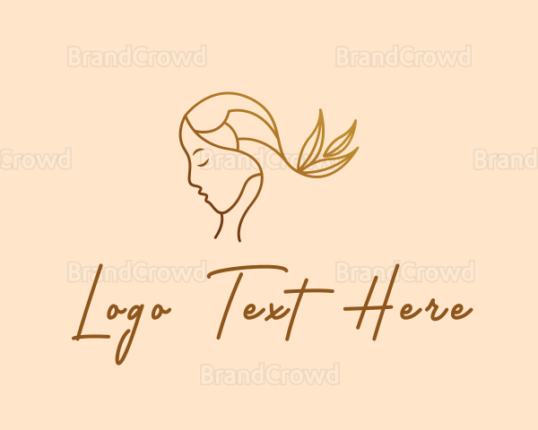 Female Natural Spa Logo