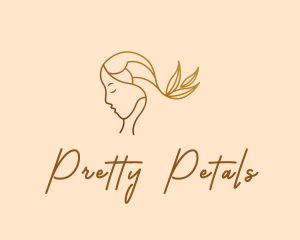 Female Natural Spa logo design