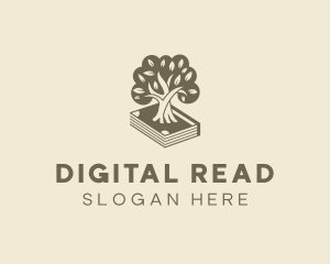 Book Tree Reading logo design