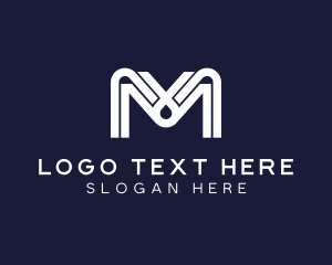 Corporate Business Letter M Logo