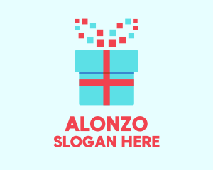 Digital Gift Box logo design