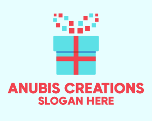 Digital Gift Box logo design