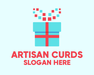 Digital Gift Box logo design