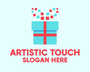 Digital Gift Box logo design