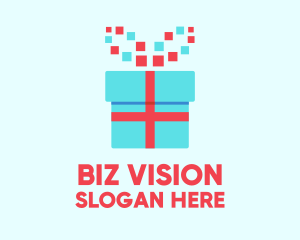 Digital Gift Box logo design