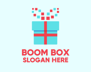 Digital Gift Box logo design