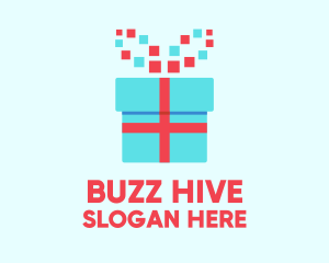 Digital Gift Box logo design