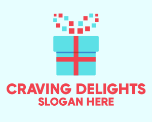 Digital Gift Box logo design