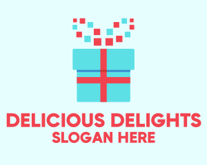 Digital Gift Box logo design