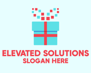 Digital Gift Box logo design