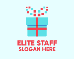 Digital Gift Box logo design