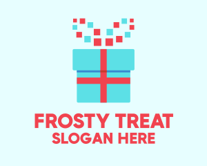 Digital Gift Box logo design