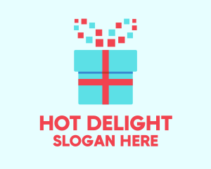 Digital Gift Box logo design