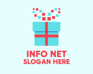 Digital Gift Box logo design