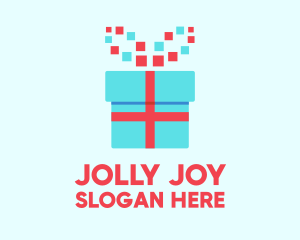 Digital Gift Box logo design