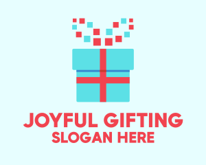 Gift - Digital Gift Box logo design
