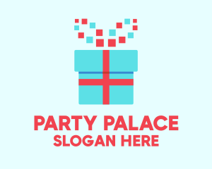 Birthday - Digital Gift Box logo design