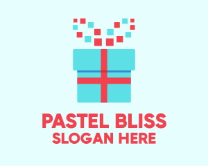 Digital Gift Box logo design