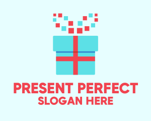 Gift - Digital Gift Box logo design