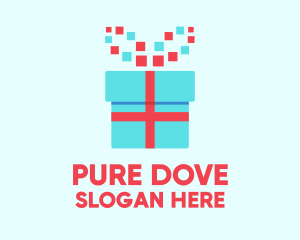 Digital Gift Box logo design