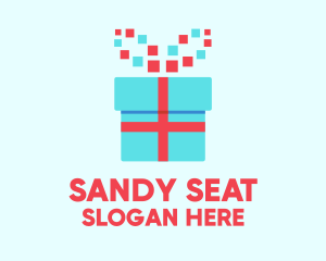 Digital Gift Box logo design