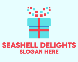 Digital Gift Box logo design