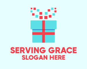 Digital Gift Box logo design